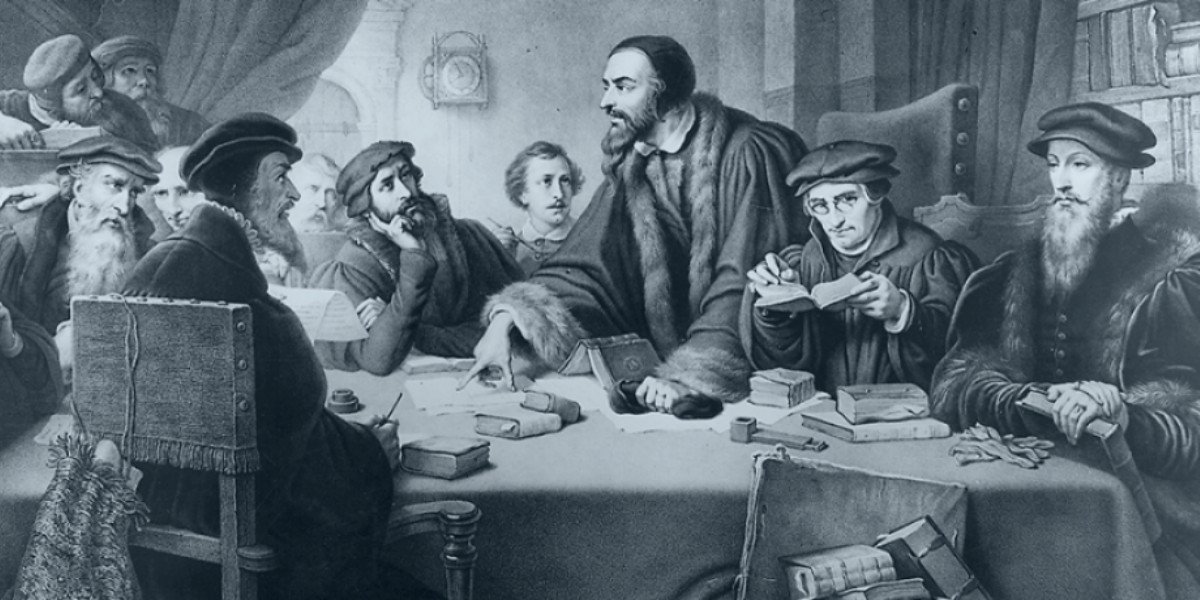 Painting of John Calvin