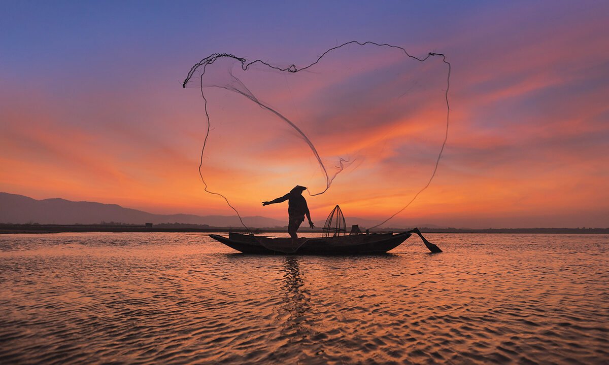 A Fishing Lesson